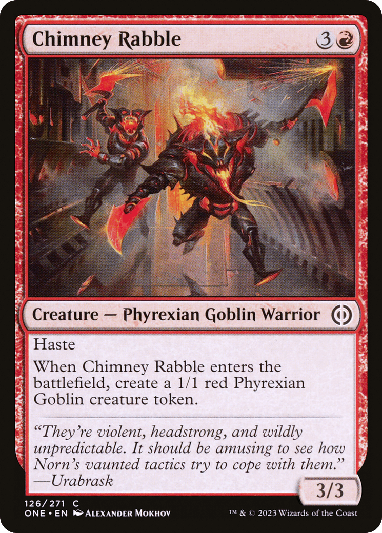 Chimney Rabble [Phyrexia: All Will Be One] MTG Single Magic: The Gathering  | Multizone: Comics And Games