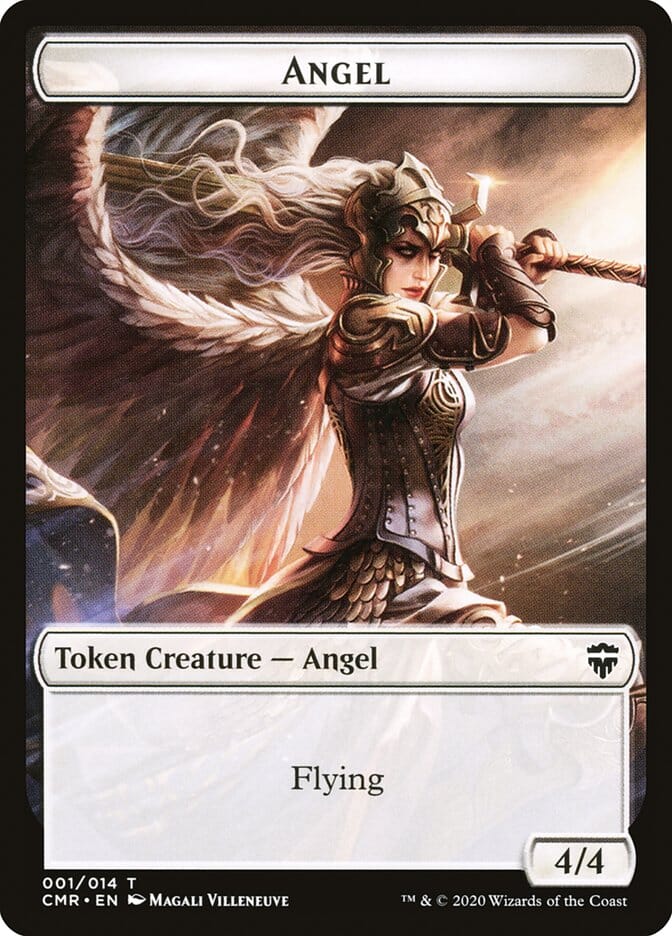 Angel // Treasure Token [Commander Legends Tokens] MTG Single Magic: The Gathering  | Multizone: Comics And Games
