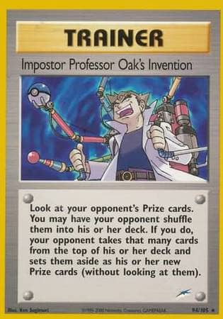 Impostor Professor Oak's Invention (94/105) [Neo Destiny Unlimited] Pokemon Single Pokémon  | Multizone: Comics And Games
