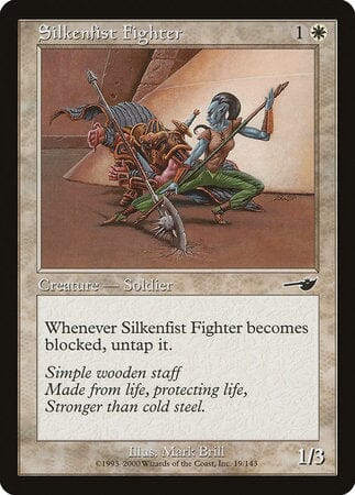 Silkenfist Fighter [Nemesis] MTG Single Magic: The Gathering  | Multizone: Comics And Games