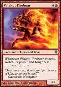 Valakut Fireboar [Rise of the Eldrazi] MTG Single Magic: The Gathering  | Multizone: Comics And Games