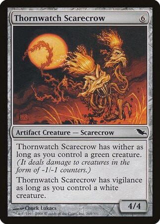 Thornwatch Scarecrow [Shadowmoor] MTG Single Magic: The Gathering  | Multizone: Comics And Games
