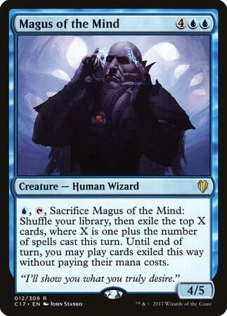 Magus of the Mind [Commander 2017] MTG Single Magic: The Gathering  | Multizone: Comics And Games