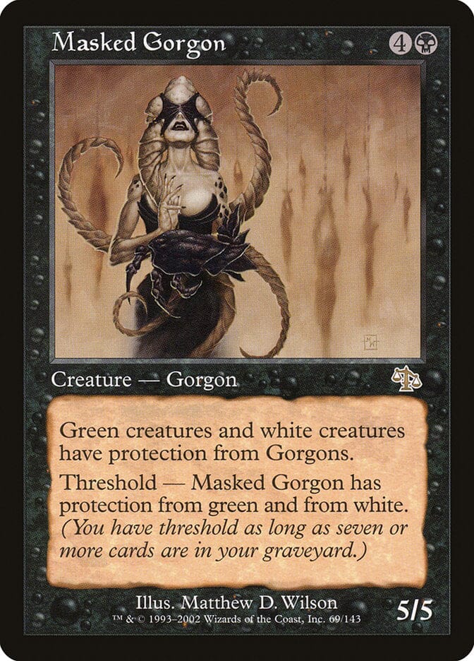 Masked Gorgon [Judgment] MTG Single Magic: The Gathering  | Multizone: Comics And Games