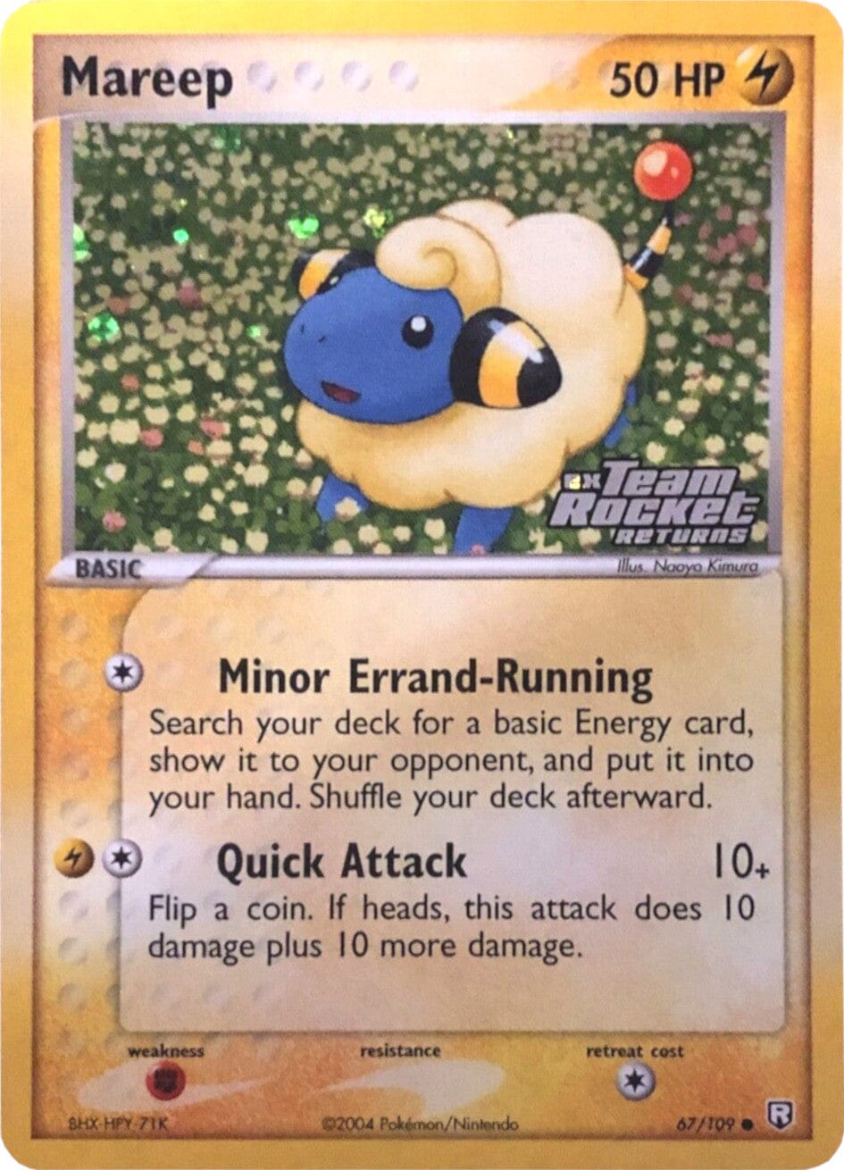 Mareep (67/109) (Stamped) [EX: Team Rocket Returns] Pokemon Single Pokémon  | Multizone: Comics And Games