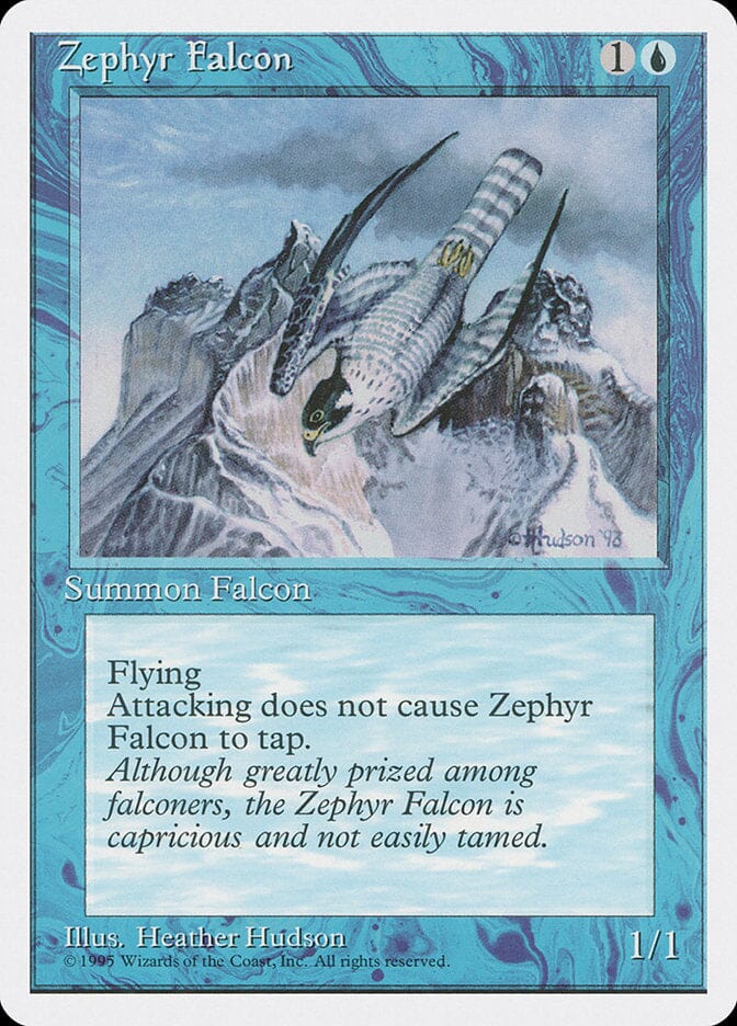 Zephyr Falcon [Fourth Edition] MTG Single Magic: The Gathering  | Multizone: Comics And Games