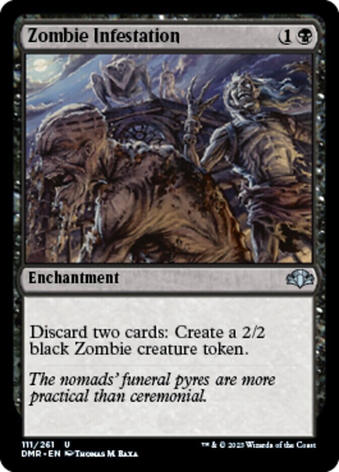 Zombie Infestation [Dominaria Remastered] MTG Single Magic: The Gathering  | Multizone: Comics And Games