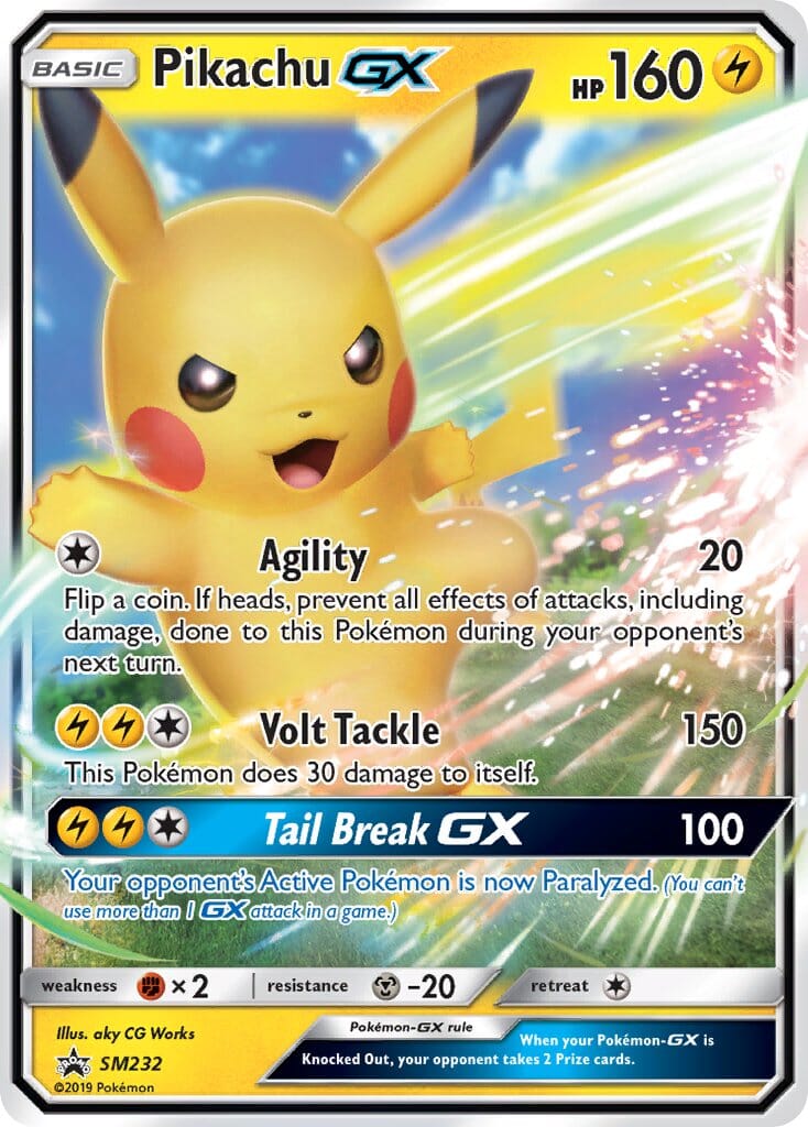 Pikachu GX (SM232) [Sun & Moon: Black Star Promos] Pokemon Single Pokémon  | Multizone: Comics And Games
