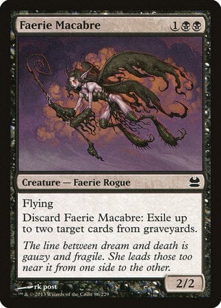 Faerie Macabre [Modern Masters] MTG Single Magic: The Gathering  | Multizone: Comics And Games