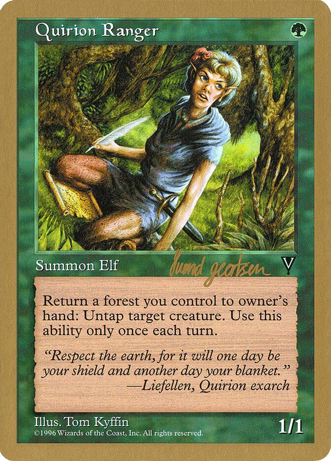 Quirion Ranger (Svend Geertsen) [World Championship Decks 1997] MTG Single Magic: The Gathering  | Multizone: Comics And Games