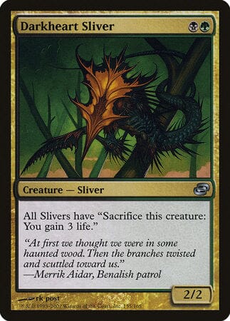 Darkheart Sliver [Planar Chaos] MTG Single Magic: The Gathering  | Multizone: Comics And Games