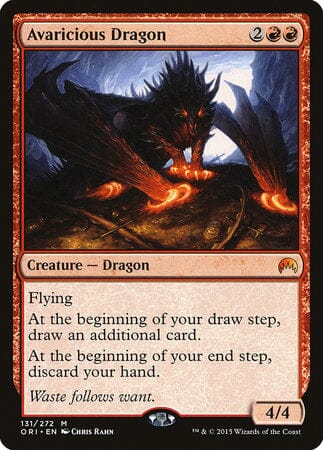 Avaricious Dragon [Magic Origins] MTG Single Magic: The Gathering  | Multizone: Comics And Games
