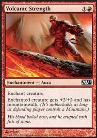 Volcanic Strength [Magic 2011] MTG Single Magic: The Gathering  | Multizone: Comics And Games