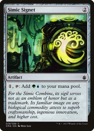 Simic Signet [Commander Anthology] MTG Single Magic: The Gathering  | Multizone: Comics And Games
