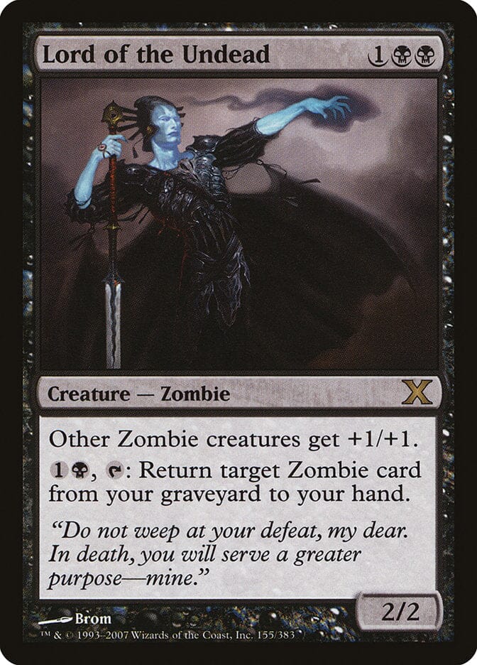Lord of the Undead [Tenth Edition] MTG Single Magic: The Gathering  | Multizone: Comics And Games