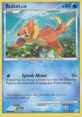 Buizel (1/12) [Diamond & Pearl: Trainer Kit - Manaphy] Pokemon Single Pokémon  | Multizone: Comics And Games