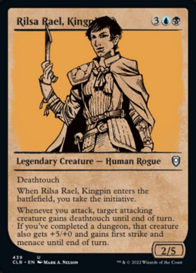 Rilsa Rael, Kingpin (Showcase) [Commander Legends: Battle for Baldur's Gate] MTG Single Magic: The Gathering  | Multizone: Comics And Games