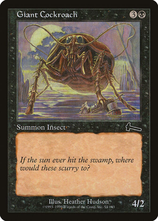 Giant Cockroach [Urza's Legacy] MTG Single Magic: The Gathering  | Multizone: Comics And Games