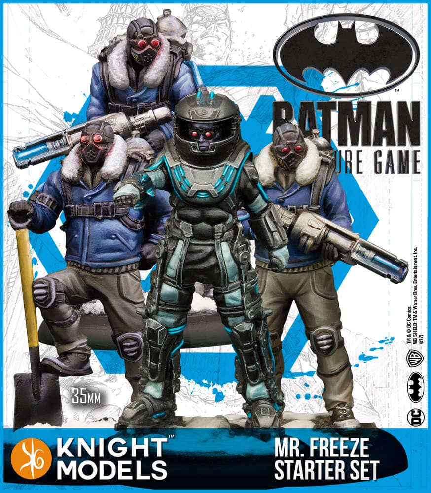 Mr. Freeze crew starter set Batman Miniature Game Knight Models  | Multizone: Comics And Games