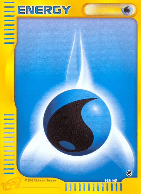 Water Energy (165/165) [Expedition: Base Set] Pokemon Single Pokémon  | Multizone: Comics And Games