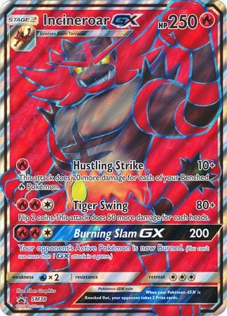 Incineroar GX (SM38) (Jumbo Card) [Sun & Moon: Black Star Promos] Pokemon Single Pokémon  | Multizone: Comics And Games