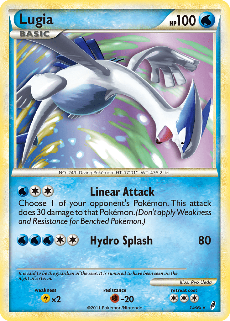 Lugia (15/95) [HeartGold & SoulSilver: Call of Legends] Pokemon Single Pokémon  | Multizone: Comics And Games