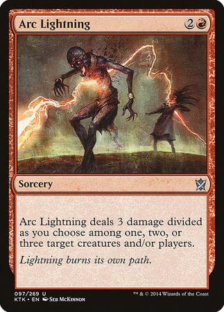 Arc Lightning [Khans of Tarkir] MTG Single Magic: The Gathering  | Multizone: Comics And Games