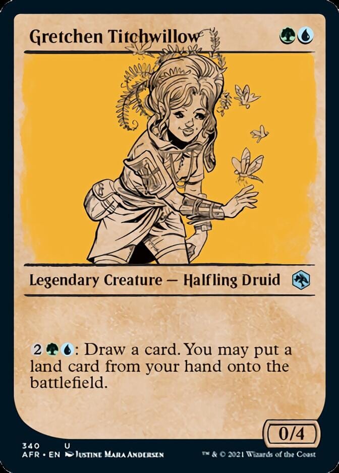 Gretchen Titchwillow (Showcase) [Dungeons & Dragons: Adventures in the Forgotten Realms] MTG Single Magic: The Gathering  | Multizone: Comics And Games