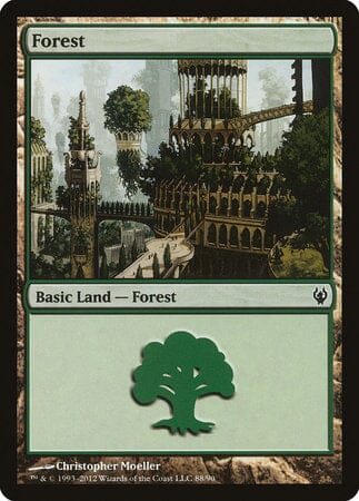 Forest (88) [Duel Decks: Izzet vs. Golgari] MTG Single Magic: The Gathering  | Multizone: Comics And Games