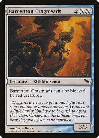 Barrenton Cragtreads [Shadowmoor] MTG Single Magic: The Gathering  | Multizone: Comics And Games