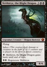 Skithiryx, the Blight Dragon [Scars of Mirrodin] MTG Single Magic: The Gathering  | Multizone: Comics And Games