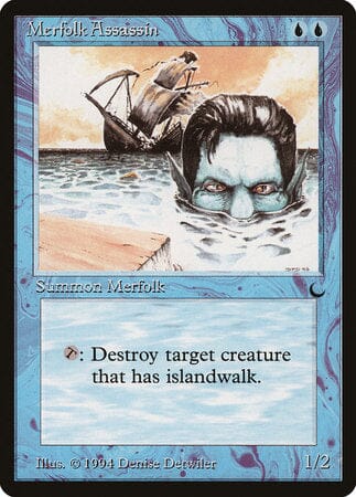 Merfolk Assassin [The Dark] MTG Single Magic: The Gathering  | Multizone: Comics And Games