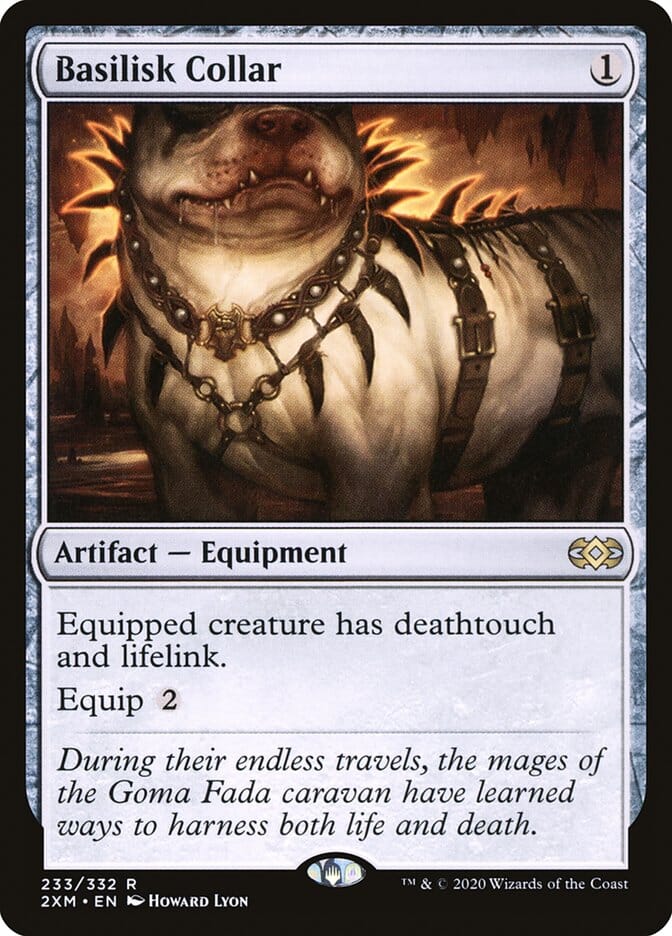 Basilisk Collar [Double Masters] MTG Single Magic: The Gathering  | Multizone: Comics And Games