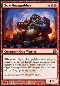 Ogre Geargrabber [Scars of Mirrodin] MTG Single Magic: The Gathering  | Multizone: Comics And Games