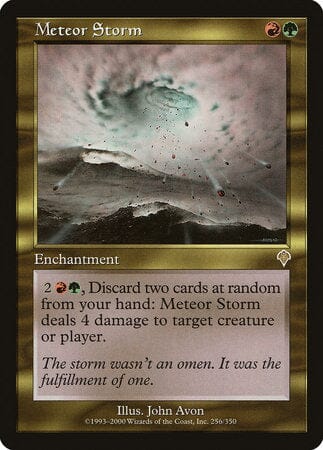 Meteor Storm [Invasion] MTG Single Magic: The Gathering  | Multizone: Comics And Games