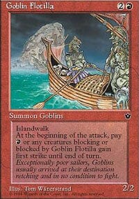 Goblin Flotilla [Fallen Empires] MTG Single Magic: The Gathering  | Multizone: Comics And Games