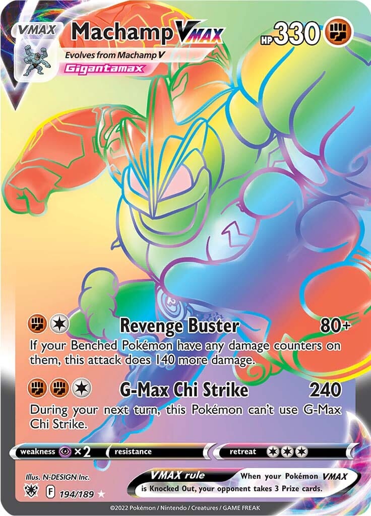 Machamp VMAX (194/189) [Sword & Shield: Astral Radiance] Pokemon Single Pokémon  | Multizone: Comics And Games