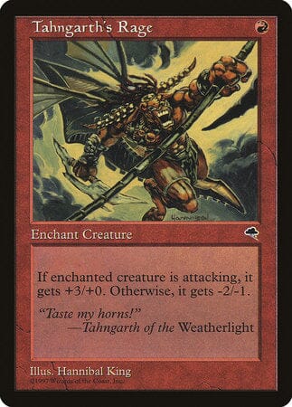 Tahngarth's Rage [Tempest] MTG Single Magic: The Gathering  | Multizone: Comics And Games