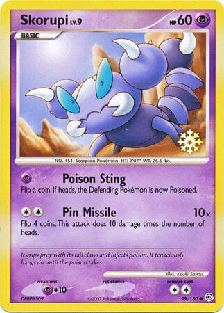 Skorupi (99/130) [Countdown Calendar Promos] Pokemon Single Pokémon  | Multizone: Comics And Games