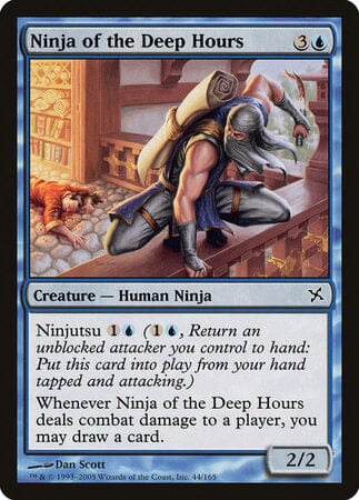 Ninja of the Deep Hours [Betrayers of Kamigawa] MTG Single Magic: The Gathering  | Multizone: Comics And Games