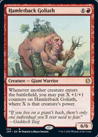 Hamletback Goliath [Jumpstart] MTG Single Magic: The Gathering  | Multizone: Comics And Games