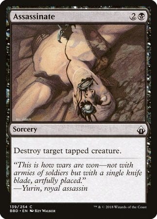 Assassinate [Battlebond] MTG Single Magic: The Gathering  | Multizone: Comics And Games