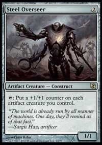 Steel Overseer [Duel Decks: Elspeth vs. Tezzeret] MTG Single Magic: The Gathering  | Multizone: Comics And Games
