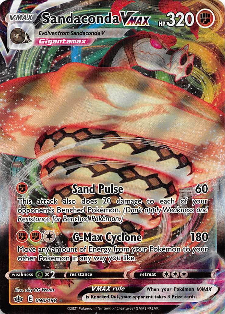 Sandaconda VMAX (090/198) [Sword & Shield: Chilling Reign] Pokemon Single Pokémon  | Multizone: Comics And Games