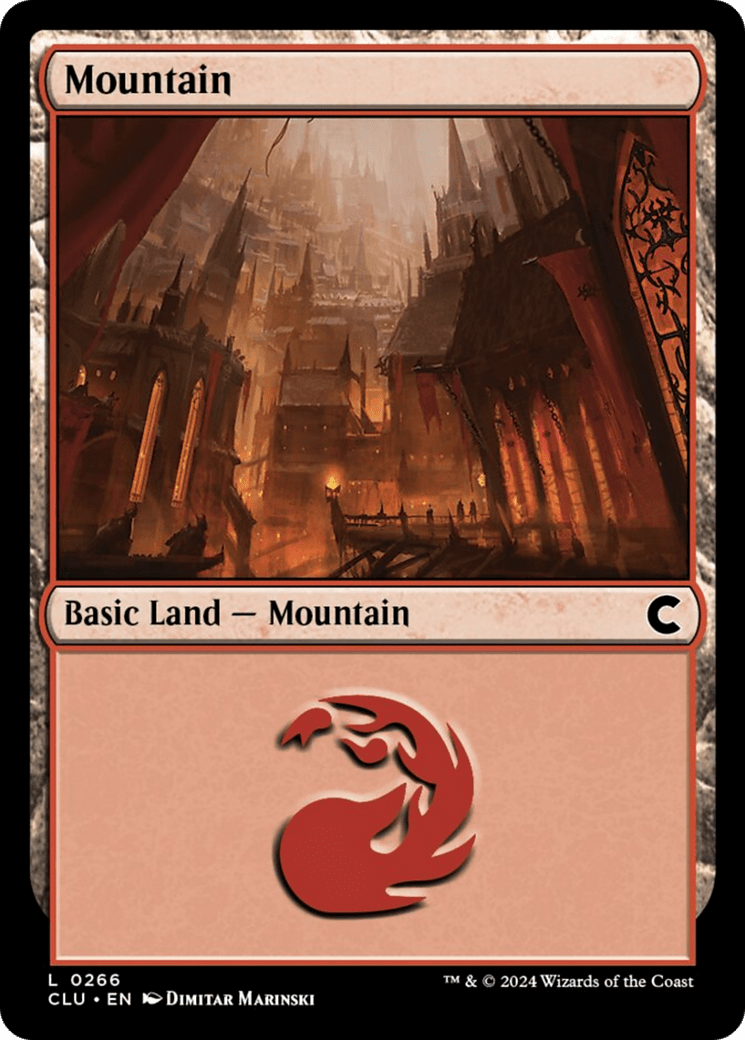 Mountain (0266) [Ravnica: Clue Edition] MTG Single Magic: The Gathering  | Multizone: Comics And Games
