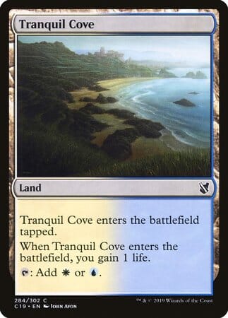 Tranquil Cove [Commander 2019] MTG Single Magic: The Gathering  | Multizone: Comics And Games