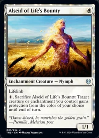 Alseid of Life's Bounty [Theros Beyond Death] MTG Single Magic: The Gathering  | Multizone: Comics And Games