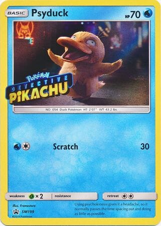 Psyduck Detective (SM199) (Pikachu Stamped) [Sun & Moon: Black Star Promos] Pokemon Single Pokémon  | Multizone: Comics And Games