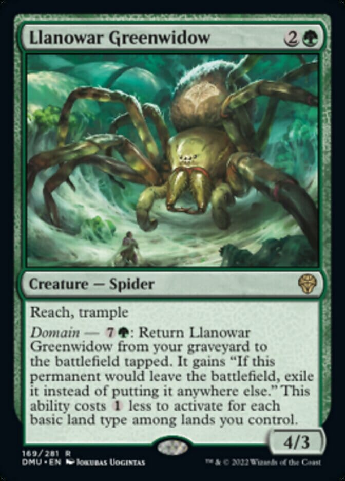 Llanowar Greenwidow [Dominaria United] | Multizone: Comics And Games