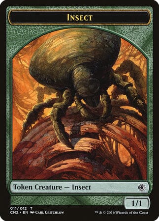 Insect Token [Conspiracy: Take the Crown Tokens] MTG Single Magic: The Gathering  | Multizone: Comics And Games